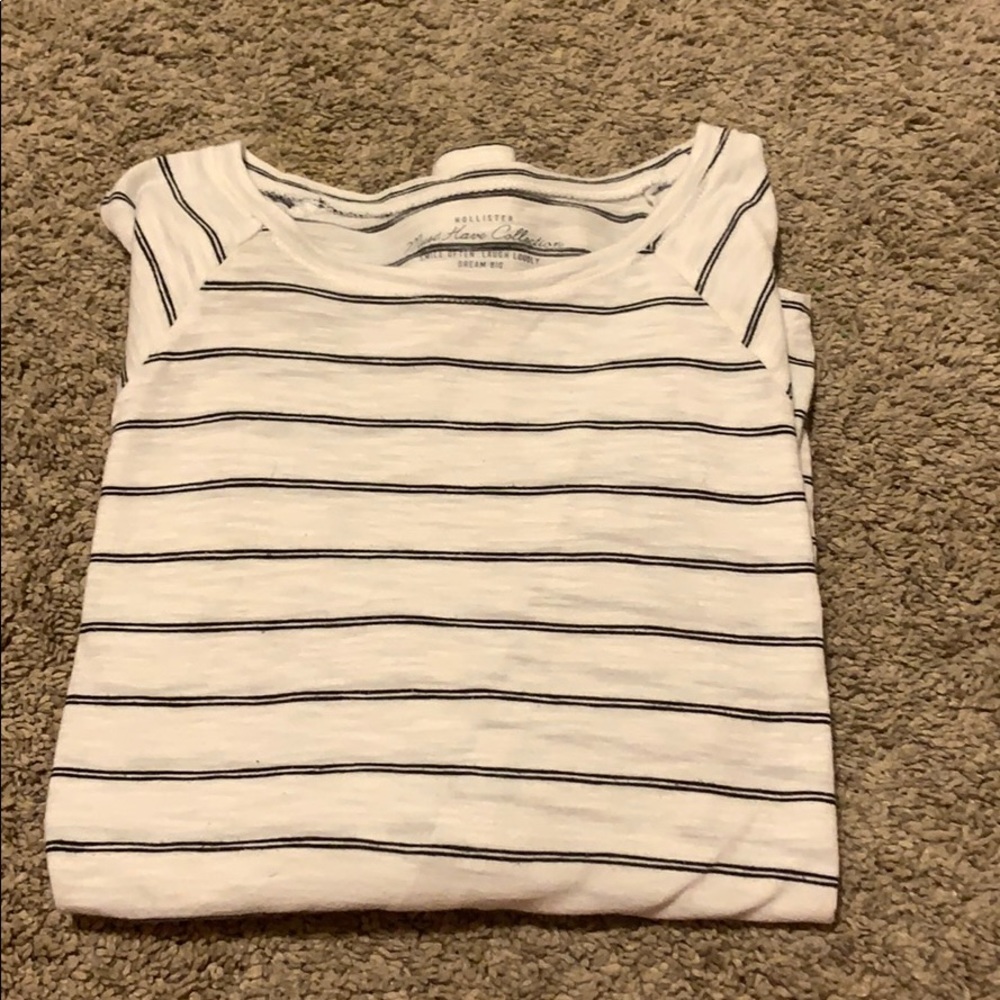 Hollister stripped shirt